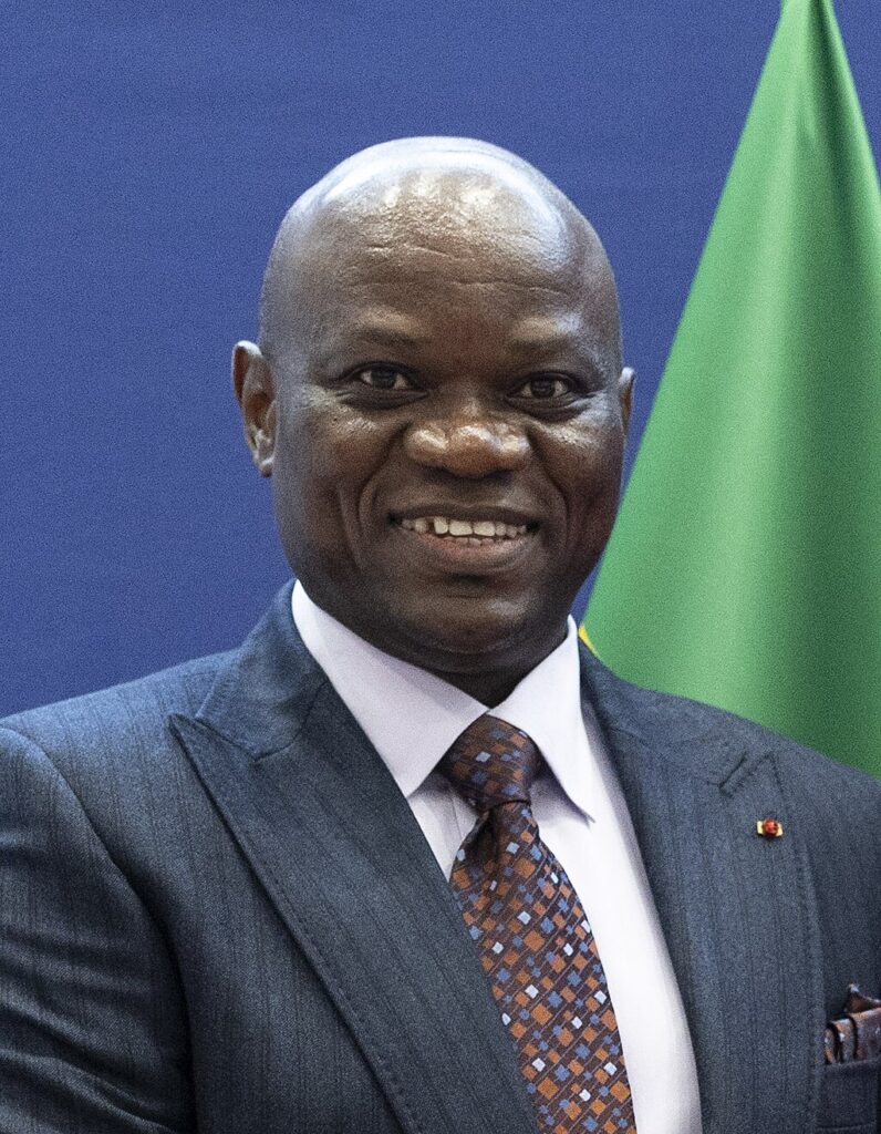 ‘He’s Got The Power!’ Newly-Elected President Of Gabon Celebrates To 90s Throwback On Stage
